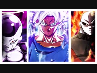 Dragon ball super goku jiren frieza