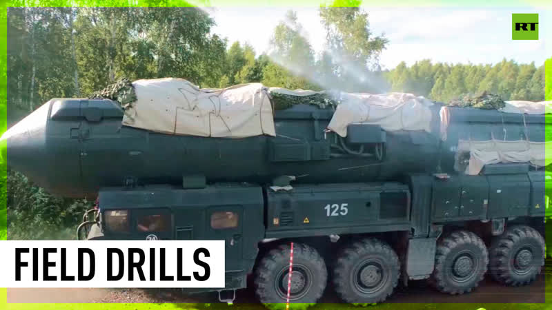 Missile porn video – Strategic missile forces practice changing field positions