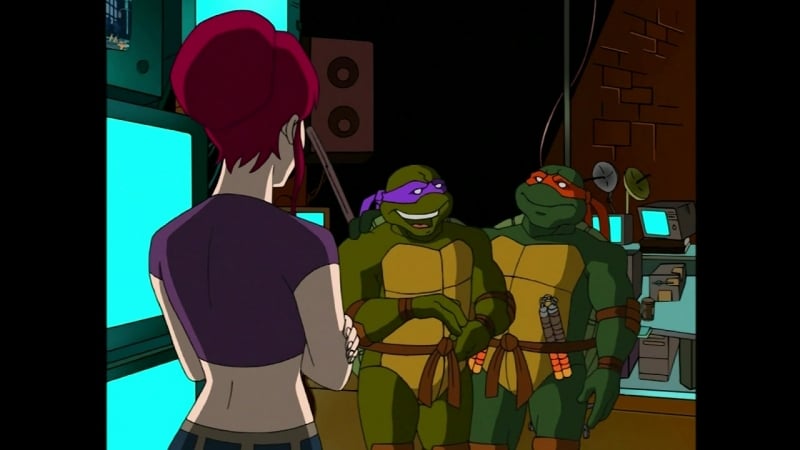 Черепашки мутанты ниндзя новые приключения (2003) сезон 1, серия 3 нападение мышероботов (еа) hd 720p