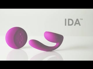 Lelo ida the worlds first rotating, vibrating couples massager, worn while making love