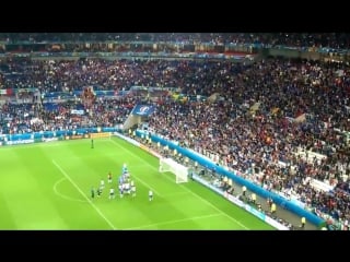 Euro 2016 gianluigi buffons amazing celebration after winning belgium italy