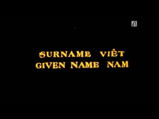 Surname viet given name nam (1989) dir trinh t minh ha