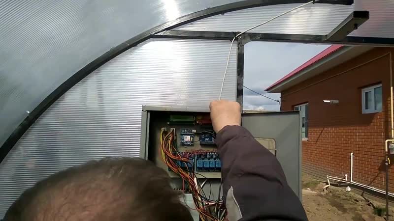 Первая умная теплица без помидор # капельный полив в теплице