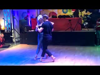 Sara lopez kristofer mencák kizomba fusion after class demo