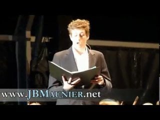 Jean baptiste maunier chante soutrinka pour dogora à thonon (12 juin 2010)