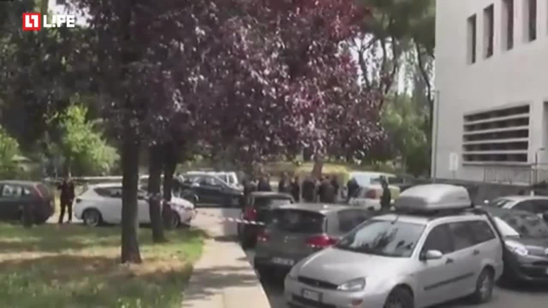Взрыв в центре рима