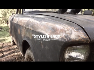 Postapocalypse car project "stylish lady" (moskvich 40sl | russia) mad max