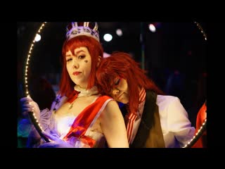 Black butler madam red and grell sutcliff cosplay at cosplayrush 16