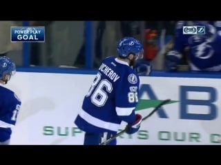 Kucherov scores natural hat trick against the senators