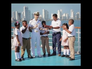 Brick of happiness has reached cartagena