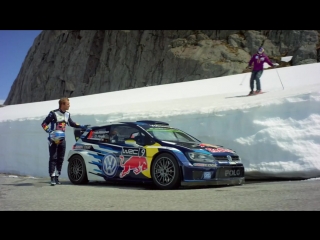 Burning rubber and jumping road gaps w svindal and mikkelsen