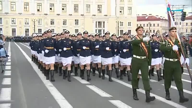 Как в петербурге проходил парад, посвященный дню российской гвардии