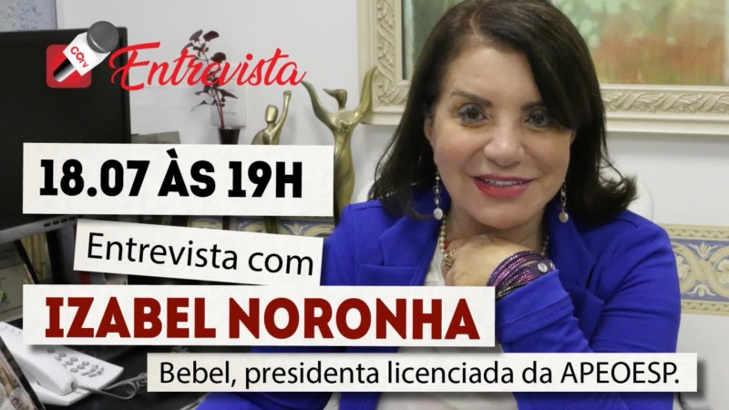 Cotv entrevista nº12 uma conversa com izabel noronha (bebel), presidenta licenciada da apeoesp