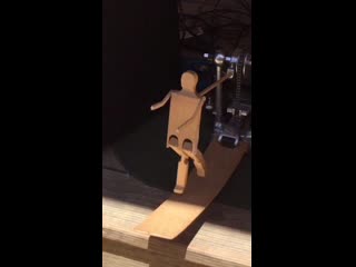 This funky little wooden dude is off the shits