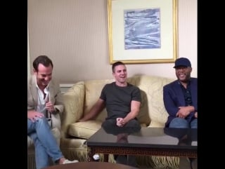 The cast of #tmnt2 is live now! stephen amell, will arnett & tyler perry