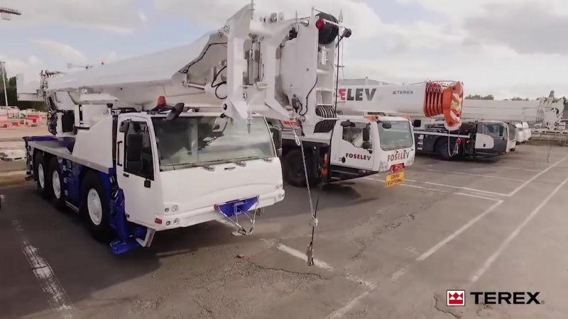 Terex cranes france montceau les mines