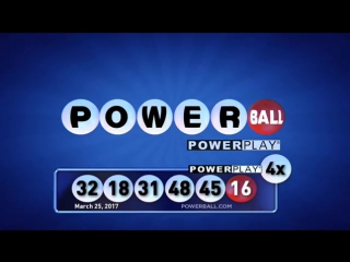 Powerball | розыгрыш от 25 03 2017