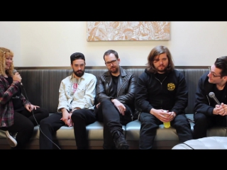 Bastille interview backstage at ascend amphitheater