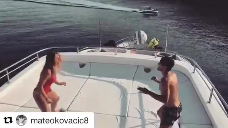 Матео ковачич со своей девушкой