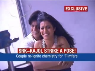 Srk kajol photoshoot for filmfare 2010