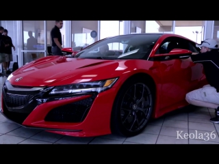 2016 acura nsx up close, start up, exhaust, and take off