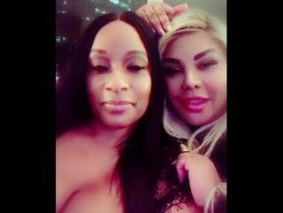 Lil' kim, tiffany foxx & brooke holladay in atl