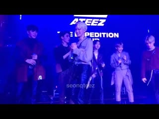 150319 ateez fake love la