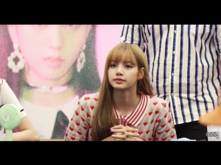 180624 lisa @ bundang ak plaza fansign