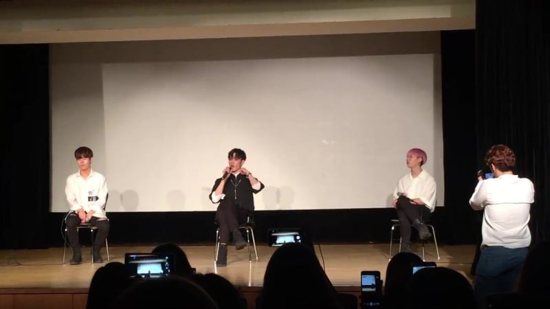 2017 08 19 [maxxam saebom chanwook seungyeon] cover exo sing for you (fanmeeting)