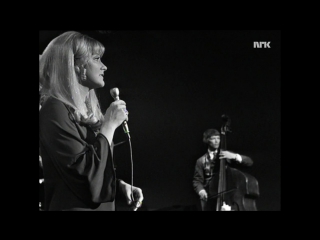 Monica zetterlund & steve kuhn trio nrk tv studio, oslo, norway, 1969