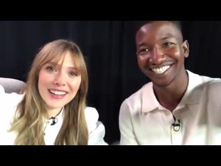 Hey, elizabeth olsen and mamoudou athie! don’t miss our live interview with these sorryforyourloss stars find it here
