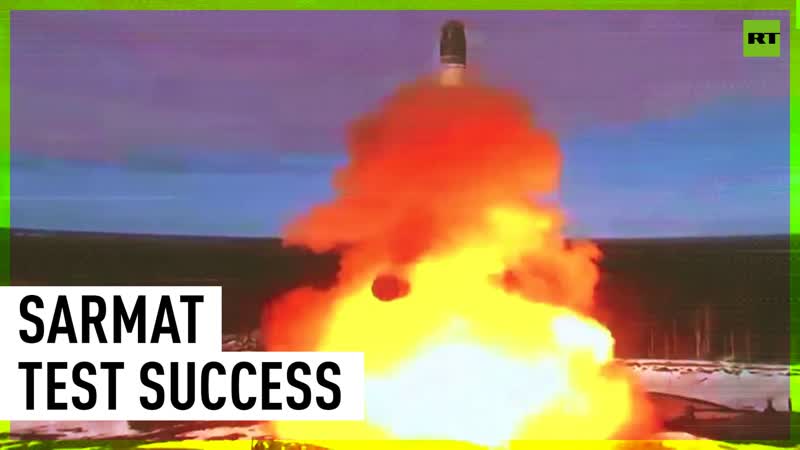 New 'sarmat' icbm test successful