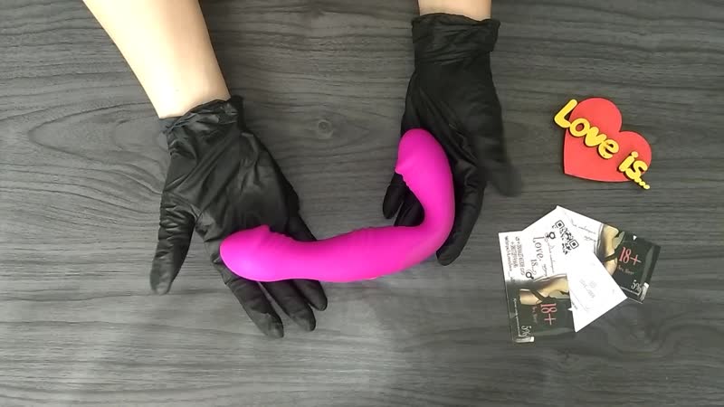 Страпон безремневой с вибрацией pretty love angelo