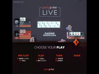 Видео от partypoker live