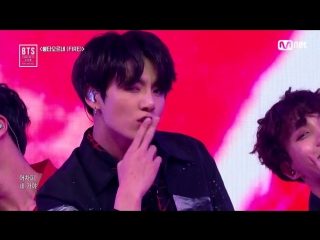 180524 bts fire @ mnet comeback show