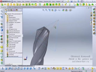 Сверло #3d solidworkstt (rus)