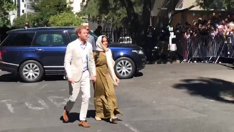 Harry meghan arrive at the auwal masjid mosque, the oldest in cape town, founded in 1794 royalvisitsouthafrica