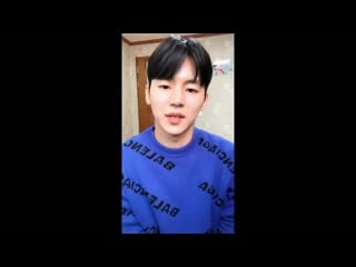 190310 insoo instagram live