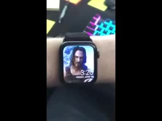 Наикрутейшая застаа на apple watch 😎