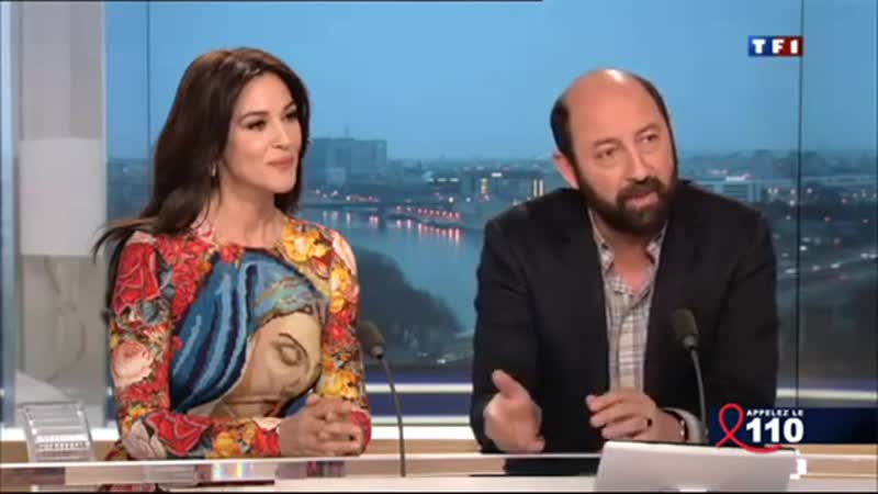 Monica bellucci et kad merad, invités 2013