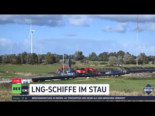 Zu wenige terminals, fehlende infrastruktur lng schiffe stauen sich vor europäischen küsten