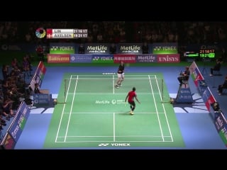 Play of the day badminton f yonex japan open 2015