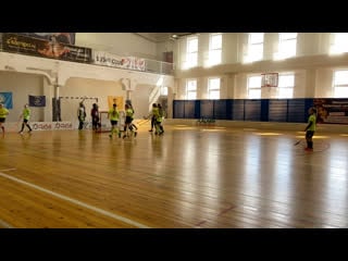 Live karelian girls floorball challenge