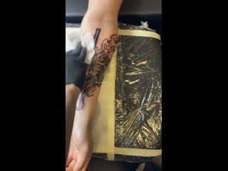 Видео от black line tattoo | татумастер игорь с петербург