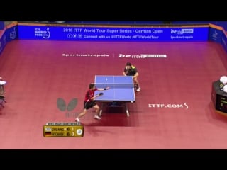 German open 2016 highlights chuang chih yuan vs ovtcharov dimitrij (1 4)