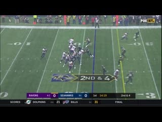 Американский футбол балтимор сиэтл хайлайты 7 й недели