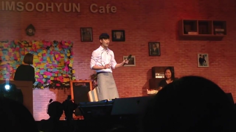 [fancam] 140330 kimsoohyun 1st memories in thailand beautiful swedish lady (hbd song ksh style)