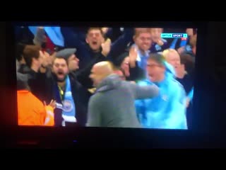 Guardiola reaction after sterling disallowed goal