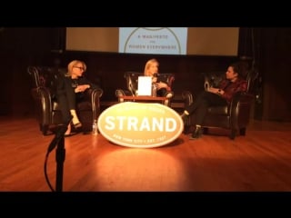 Gillian anderson & jennifer nadel panel for we at new york society for ethical culture