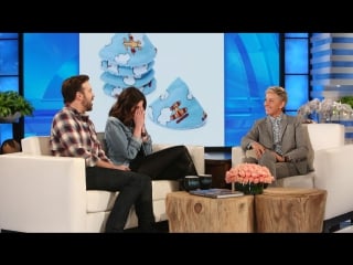 Peepee teepee talk with ellen, anne hathaway & jason sudeikis rus sub